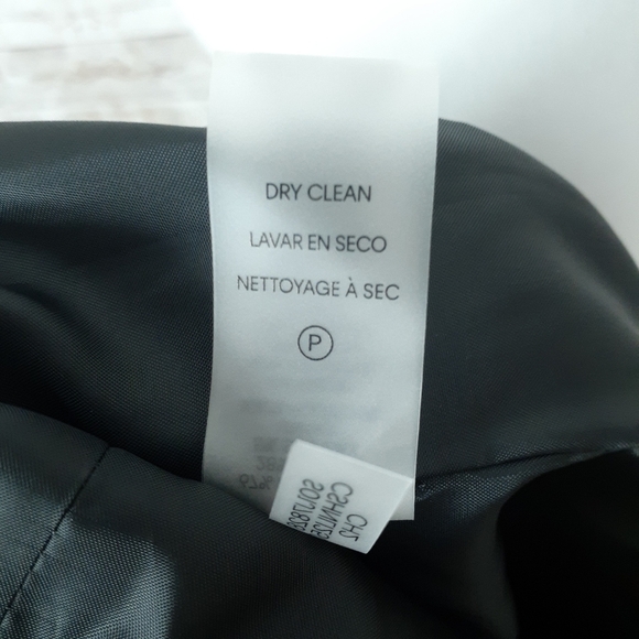 Calvin Klein Womens Suit Jacket Blazer Checked D - Picture 8 of 8